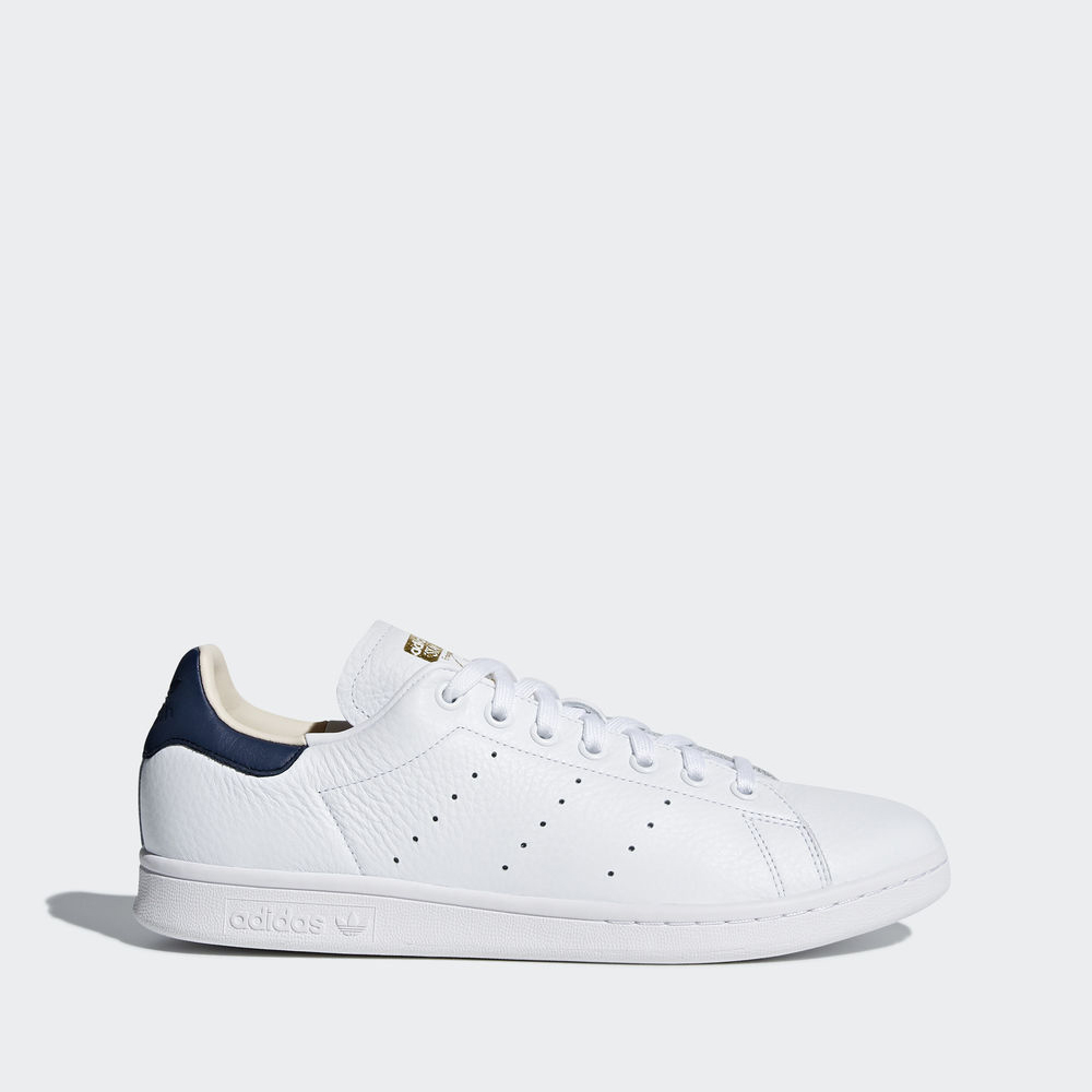 Adidas Stan Smith - Originals γυναικεια - Ασπρα/Ασπρα/Σκουρο Μπλε,Μέγεθος: EU 36 – 54 2/3 (144ZSXGV)